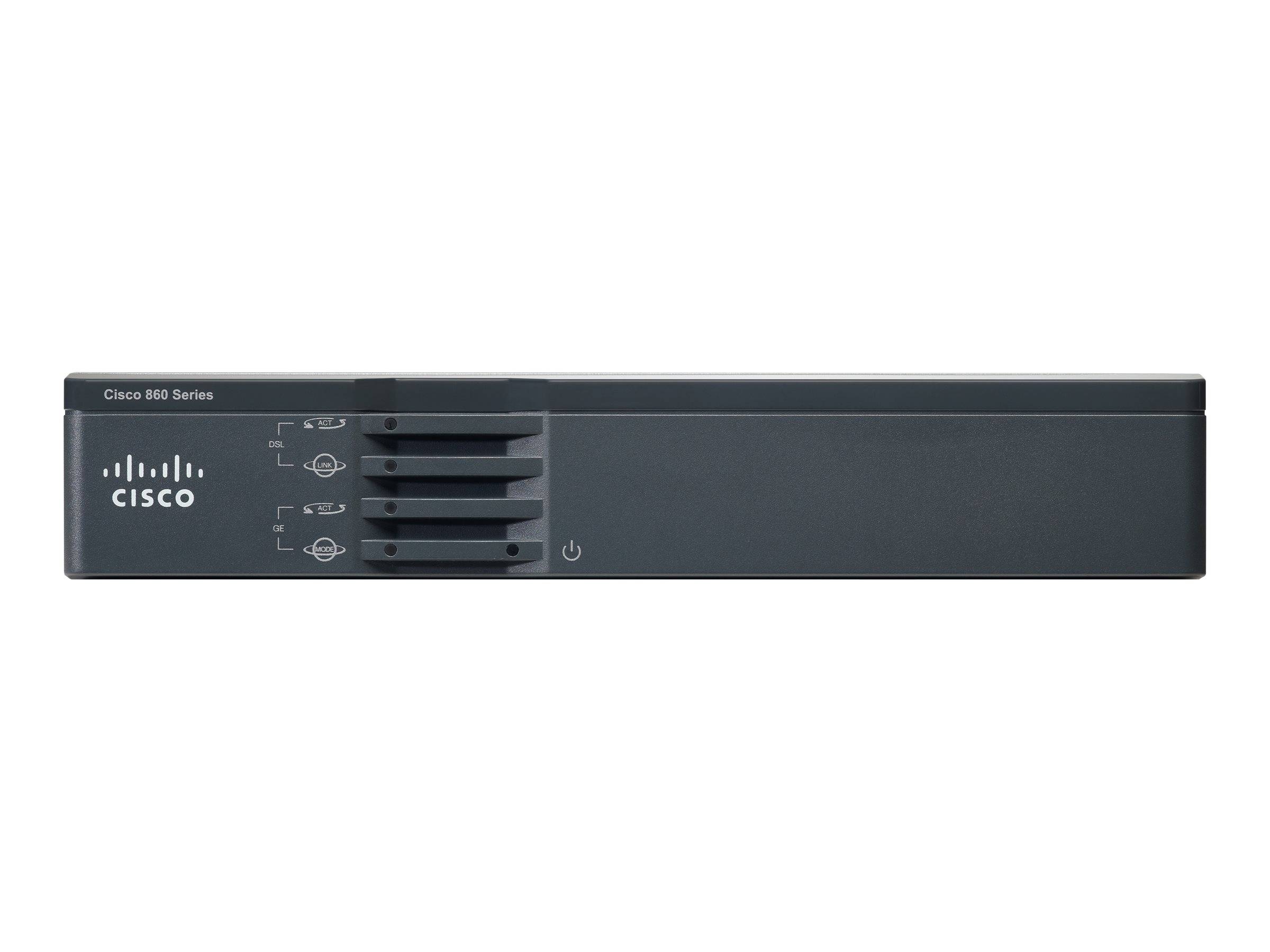 Cisco 867VAE - Wireless Router - DSL-Modem - 5-Port-Switch - GigE - WAN-Ports: 2 - 802.11b/g/n (draft 2.0)