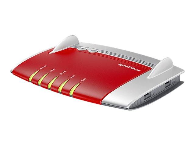 AVM FRITZ!Box 5490 - Wireless Router - 4-Port-Switch - GigE - 802.11a/b/g/n/ac - Dual-Band - VoIP-Telefonadapter (DECT)