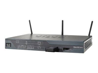 Cisco 881 Ethernet Security - Wireless Router - 4-Port-Switch - 802.11b/g/n (draft 2.0)