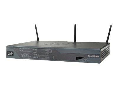 Cisco 888 G.SHDSL Router with 3G - Wireless Router - DSL/WWAN - 4-Port-Switch - WAN-Ports: 3 - 802.11b/g/n (draft 2.0)