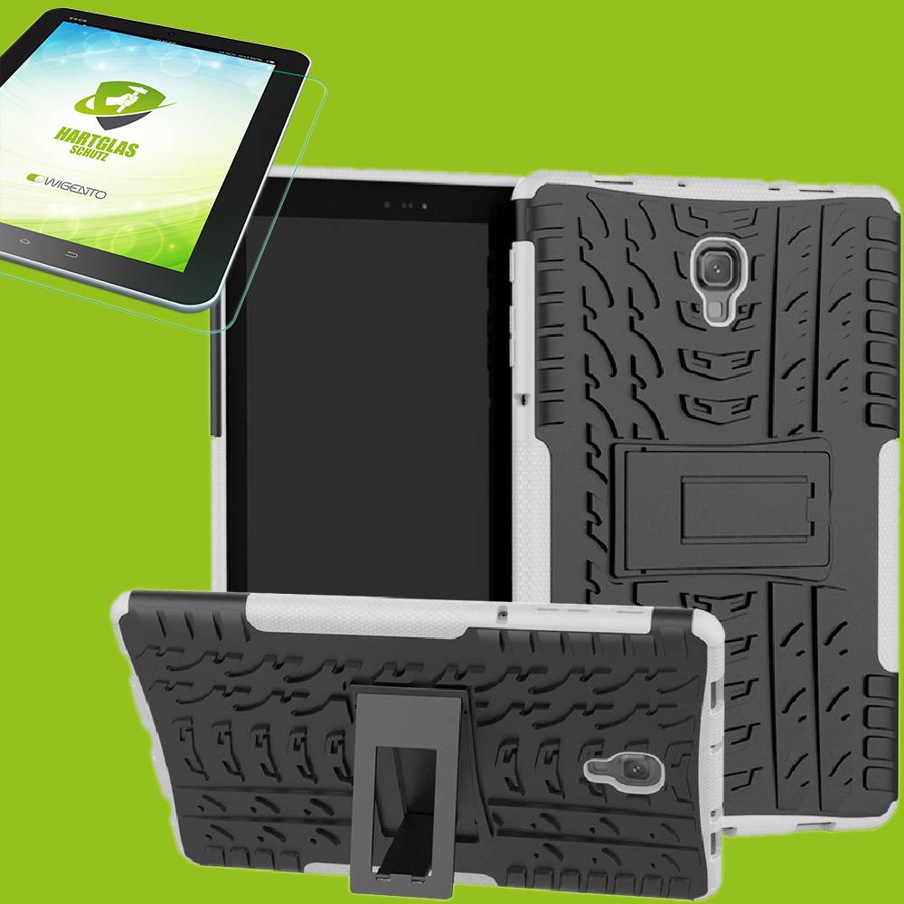 Für Tablet aufstellbare Outdoor Hybrid Tasche Etuis Cover Case Schutz Robust Neu