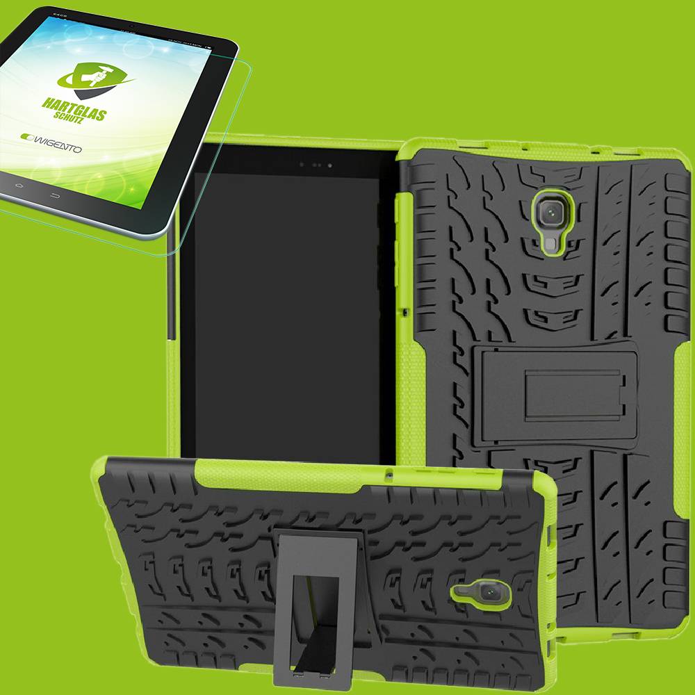 Für Tablet aufstellbare Outdoor Hybrid Tasche Etuis Cover Case Schutz Robust Neu