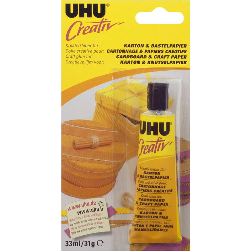 UHU Spezialkleber "Creativ" für Karton & Bastelpapier
