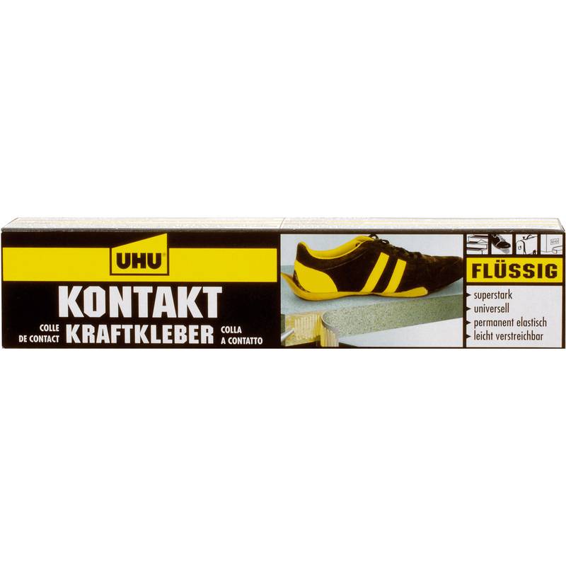 UHU Kontakt Kraftkleber, flüssig, lösemittelhaltig, 120 g