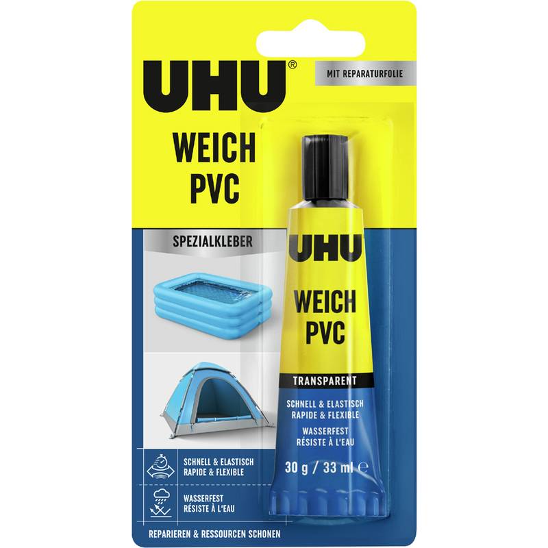 UHU Spezialkleber WEICH PVC, 30 g Tube