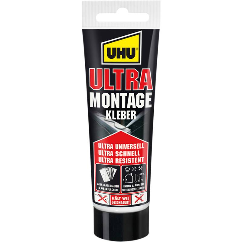 UHU Montagekleber Ultra, lösemittelfrei, 100 g Tube
