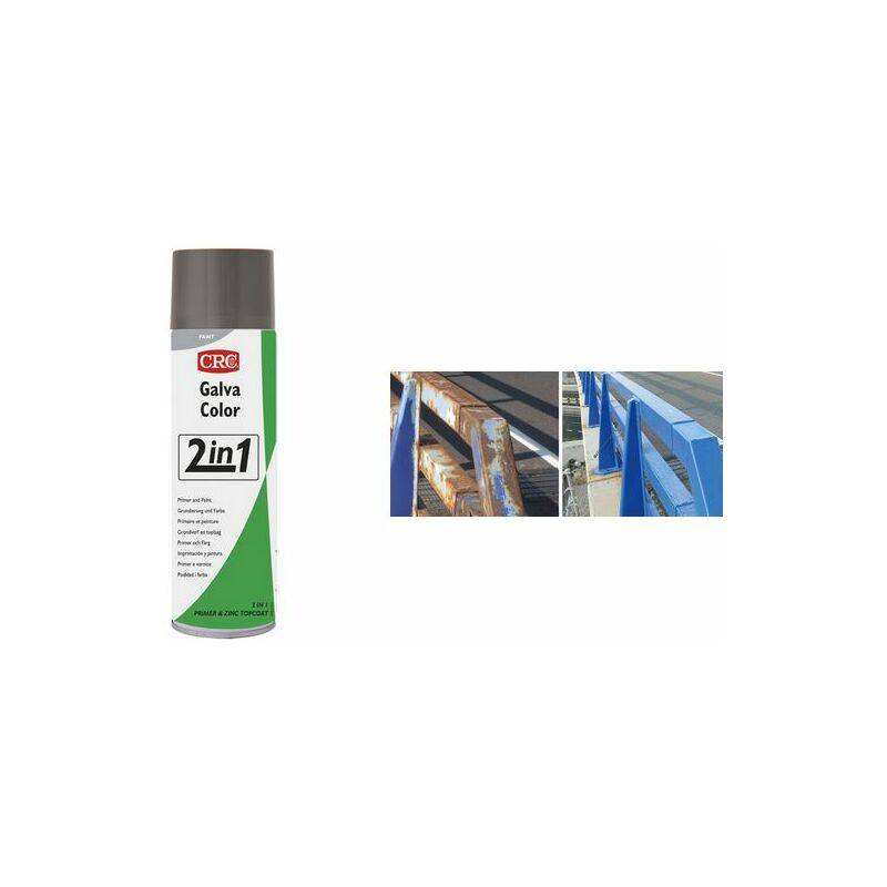 CRC GALVACOLOR 2in1 Schutzlack, silber, 500 ml Spraydose