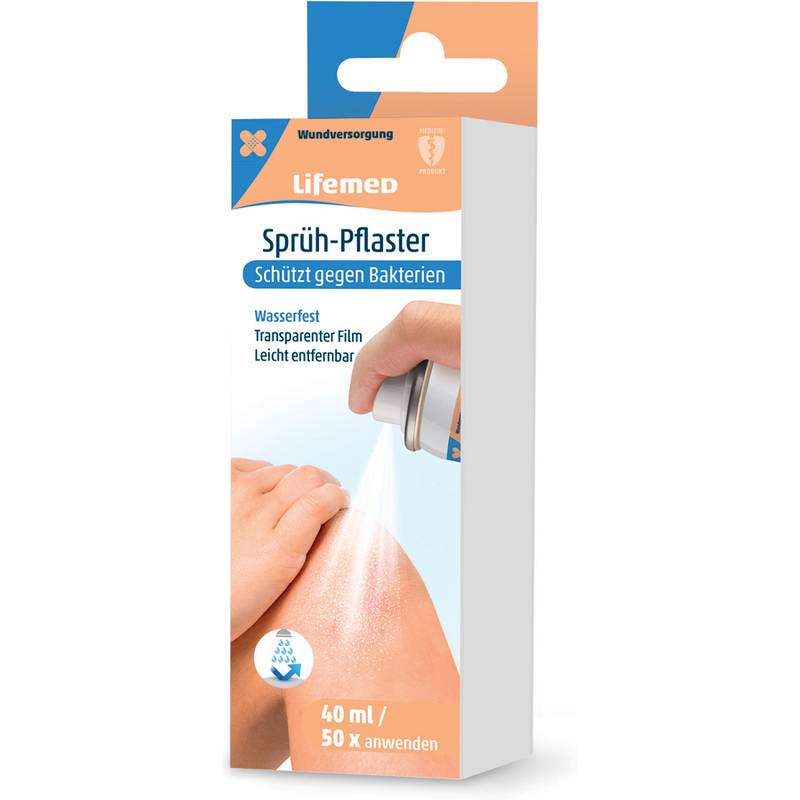 Lifemed Sprüh-Pflaster, 40 ml Spraydose