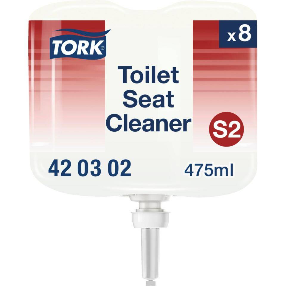 TORK Toilettensitzreiniger, hygienisch versiegelt, 475ml/Softflasche