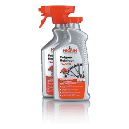 NIGRIN Performance Felgen-Reiniger Turbo, 500 ml Doppelpack