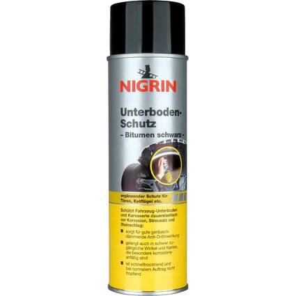 NIGRIN Unterbodenschutz Bitumen, schwarz, 500 ml