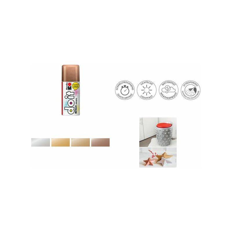 Marabu Sprühfarbe do it METALLIC, metallic-rotgold