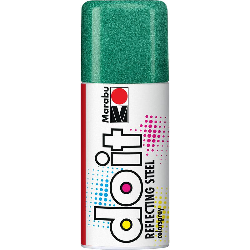 Marabu Sprühfarbe do it REFLECTING STEEL, reflex grün