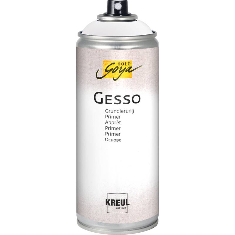 KREUL Acrylgrundierung SOLO Goya Gesso, weiß, 400 ml Spray
