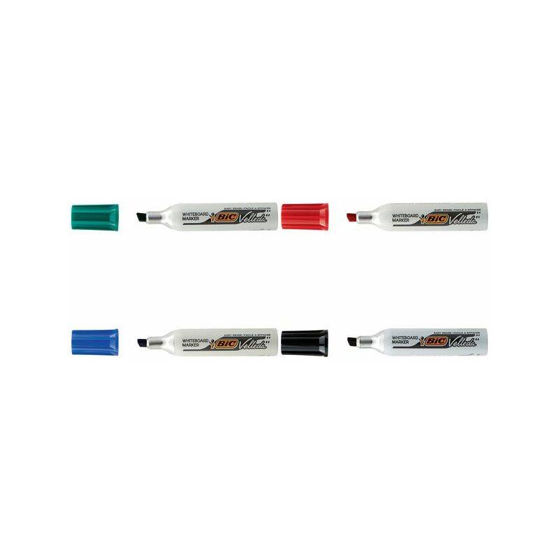 BIC Whiteboard-Marker Velleda 1781, Keilspitze, schwarz