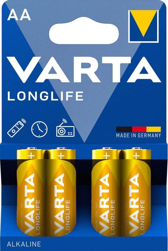 20 Stück Varta Cons.Varta Longlife Mignon 4106 Blister 4