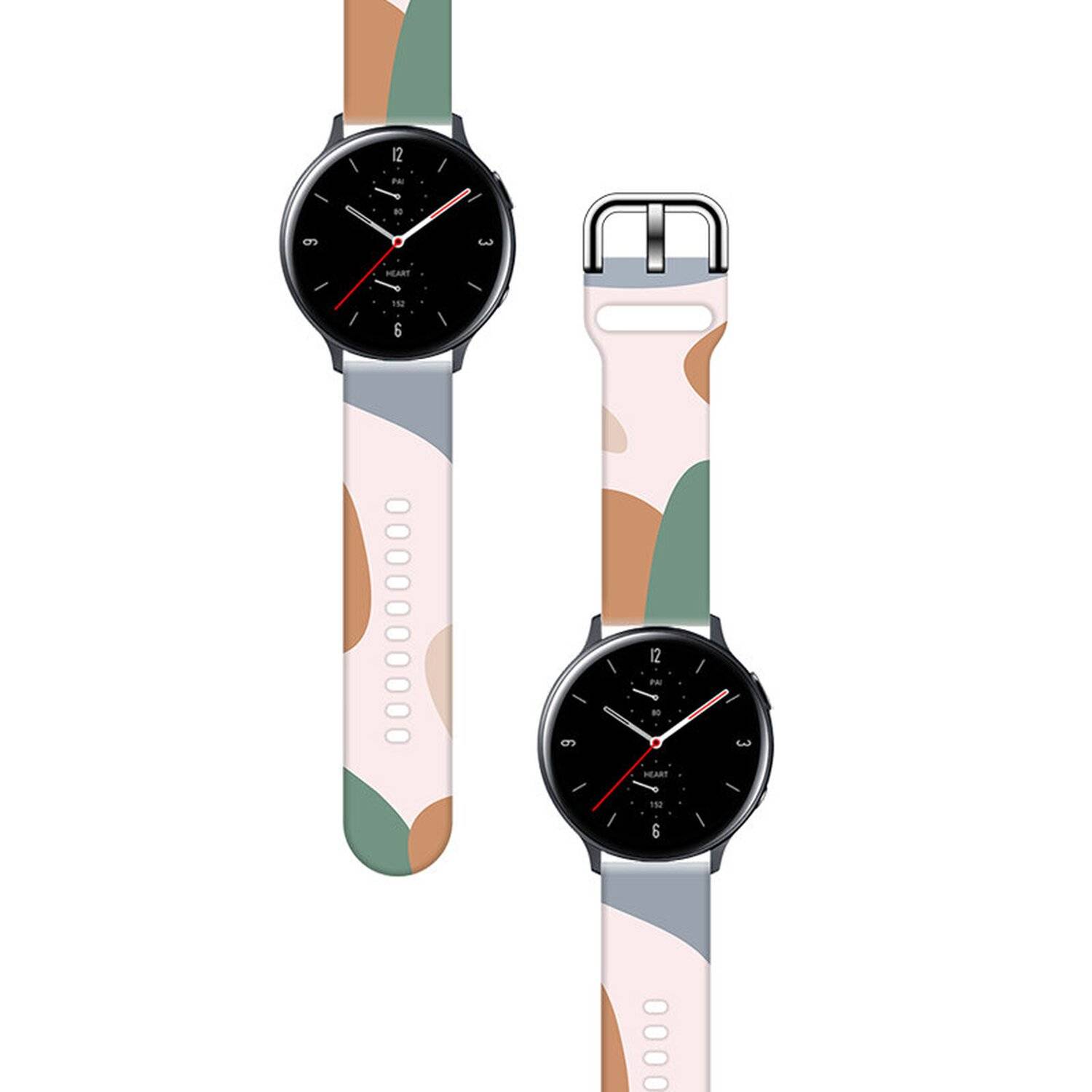 Strap Moro Ersatzarmband kompatibel mit Samsung Galaxy Watch 46mm Armband Armband Camo Motiv 11
