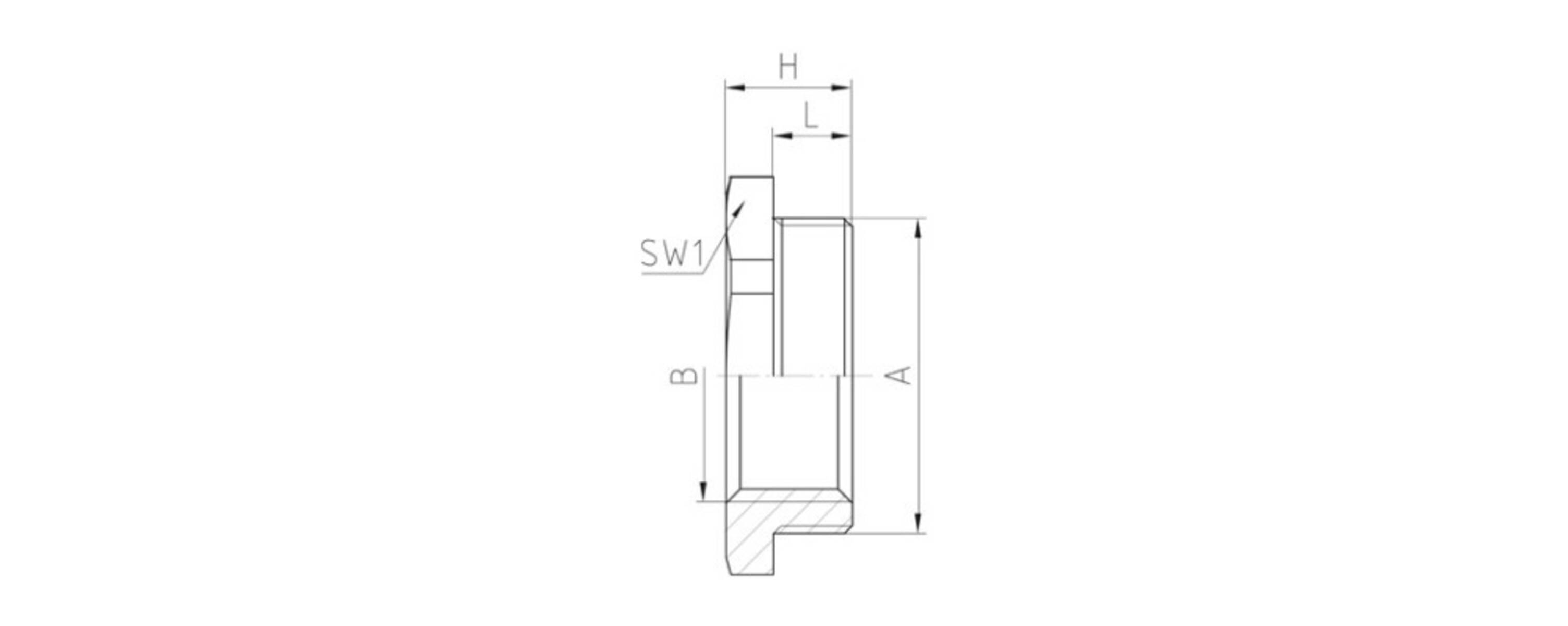 Jacob PA-Reduktion M40/M20x1,5 M40M20PA
