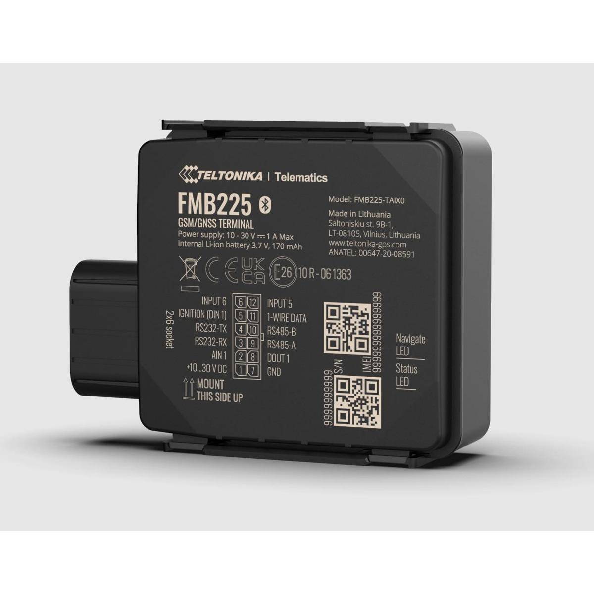 FMB225 - Wasserdichter GPRS/GNSS-Dual-SIM-Tracker mit RS232- und RS485-Schnittstellen
