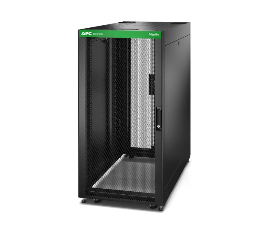 APC Easy Rack - Schrank Netzwerkschrank - Schwarz - 24U - 48.3 cm (19")