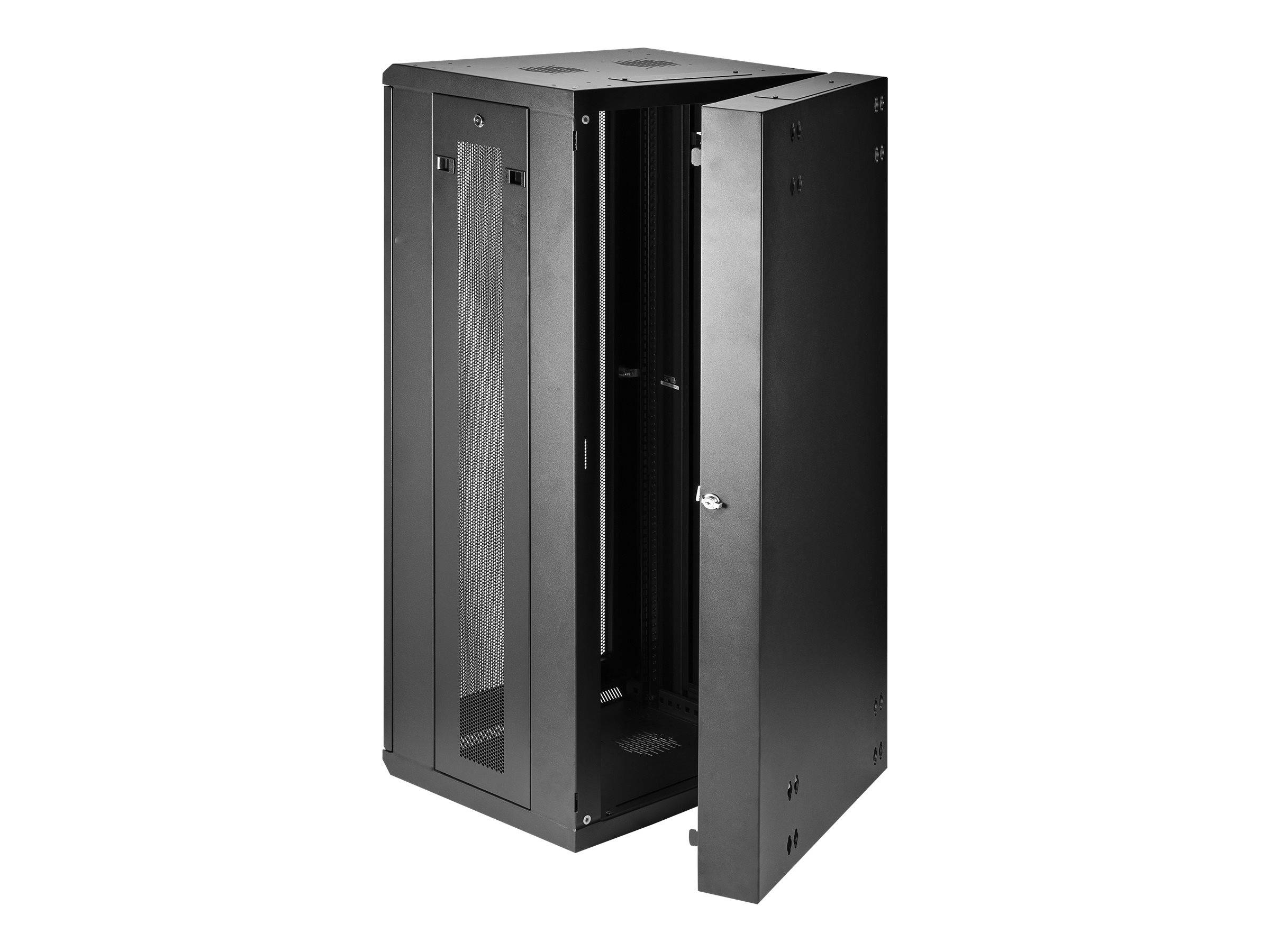 STARTECH.COM - Startech 26HE 19 Zoll Wand Netzwerkschrank - 40,5cm tiefes, mit Scharnieren versehenes, abschließbares IT