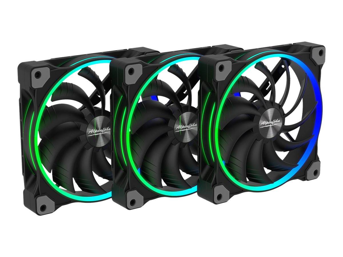 EKL - Alpenföhn Wing Boost 3 ARGB - Gehäuselüfter - 140 mm (Packung mit 3)