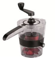 GEFU Spiralfix, Manuell, 2,5 mm, Schwarz, Transparent, Edelstahl