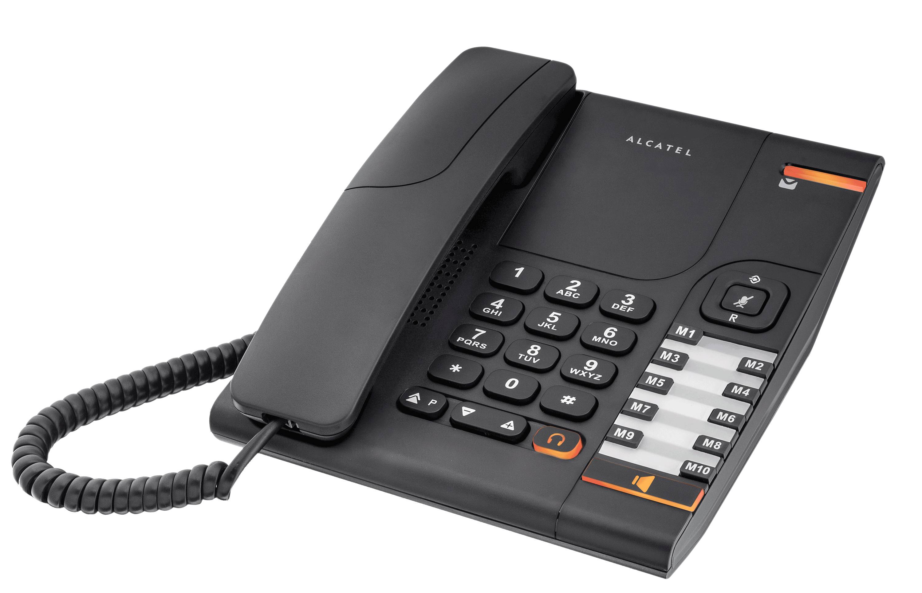 Alcatel Temporis 380 - Telefon mit Schnur - Schwarz