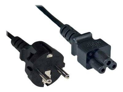 INLINE - Netzkabel für Notebook - 3pol Kupplung - schwarz - 10m