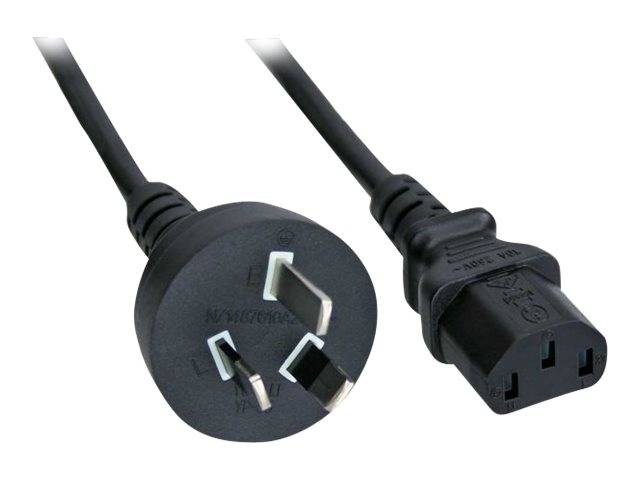 INLINE - Netzkabel - Netzstecker Australien auf Kaltgerätestecker C13 - 0,5m