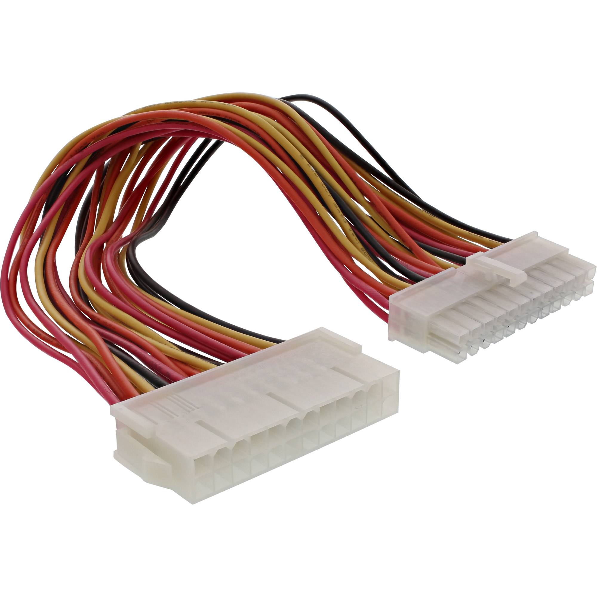 INLINE - Strom Verlängerung int. - 24pol ATX ST / BU - Netzteil zu Mainboard - 0,20m
