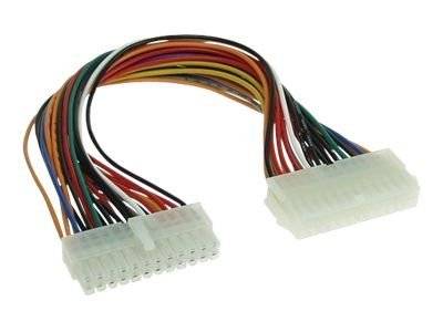 INLINE - Strom Verlängerung int. - 24pol ATX ST / BU - Netzteil zu Mainboard - 0,30m