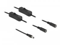 Delock - Netz-Splitter - Gleichstromstecker 5,5 x 2,1 mm (M)
