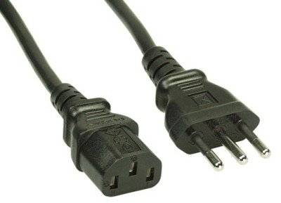 InLine - Stromkabel - CEI 23-16/VII (M) bis IEC 60320 C13