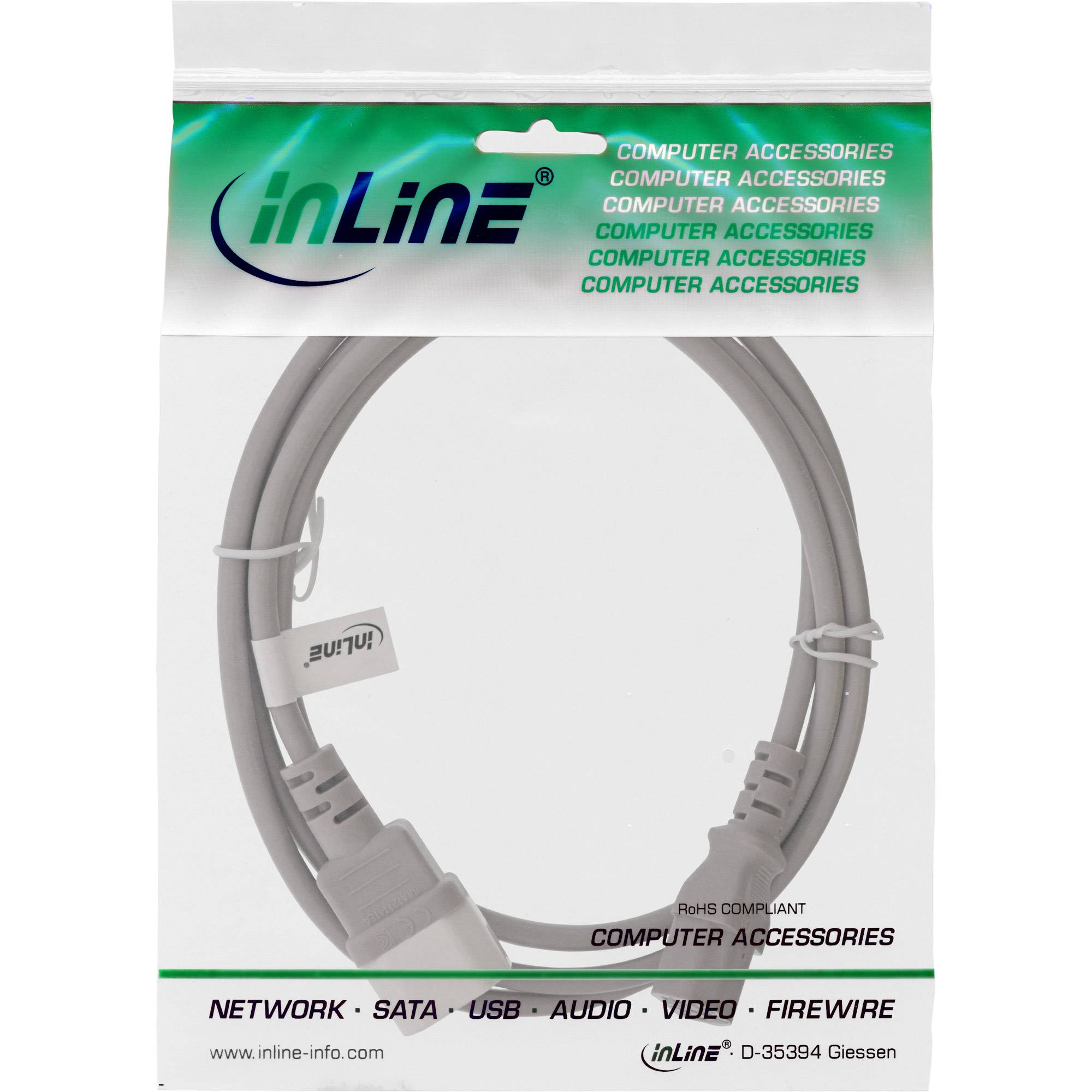 InLine - Spannungsversorgungs-Verlängerungskabel