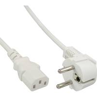 InLine - Stromkabel - CEE 7/7 (M) gewinkelt bis IEC 60320 C13