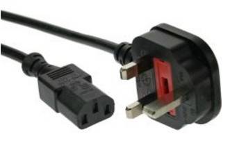 InLine - Stromkabel - BS 1363 (S) bis IEC 60320 C13