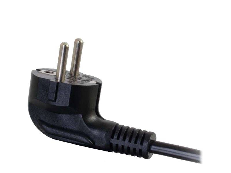 C2G Laptop Netzkabel - Stromkabel - IEC 60320 C5 bis CEE 7/7 (M)