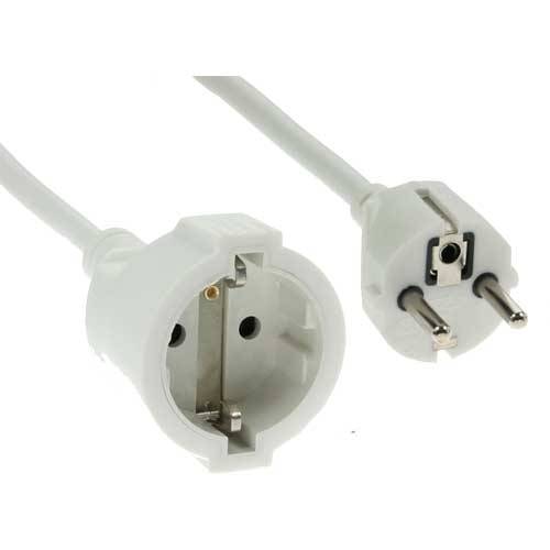 InLine - Spannungsversorgungs-Verlängerungskabel - CEE 7/7 (W)