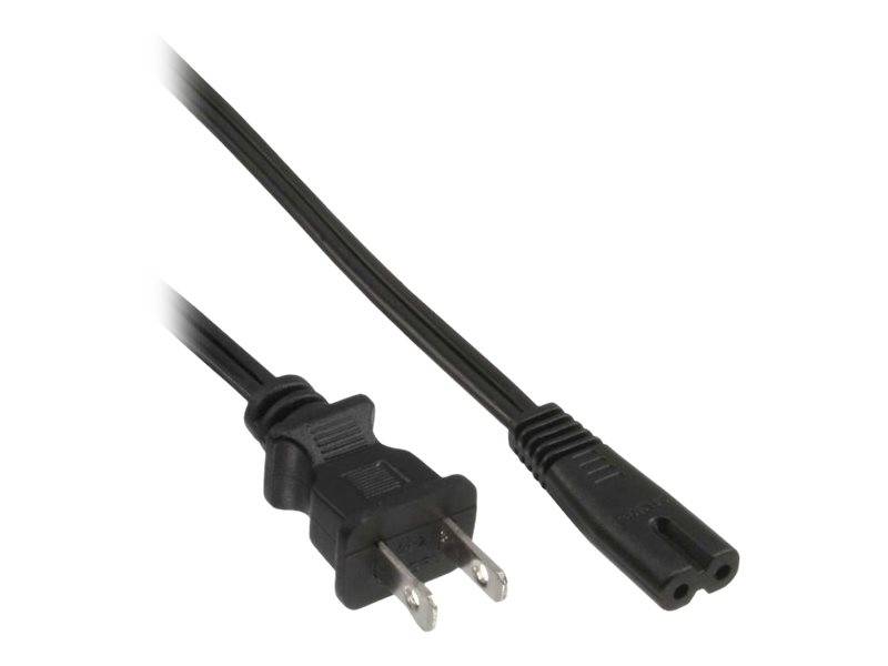 INLINE - Netzkabel - Netzstecker USA auf Euro 8 C7 Stecker - 0,5m
