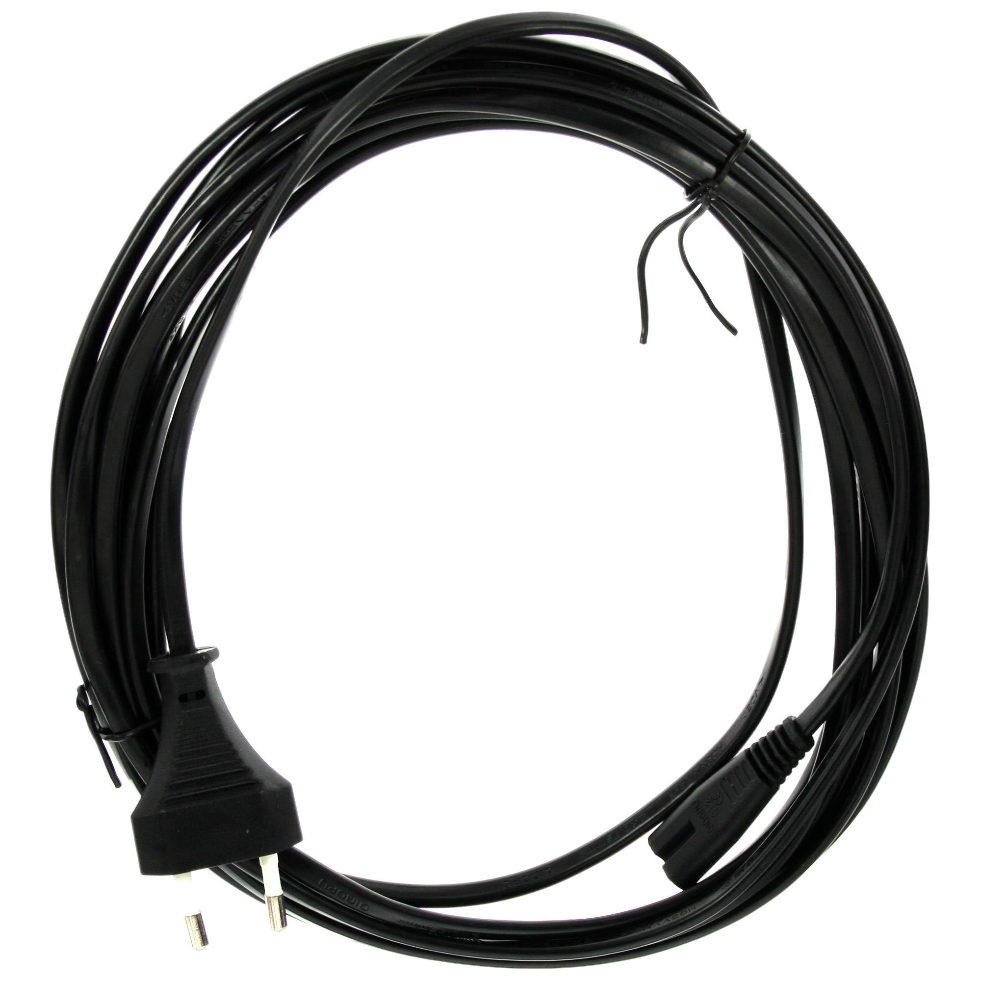 INLINE - Netzkabel - Netzstecker auf Euro 8 C7 Stecker - 5m