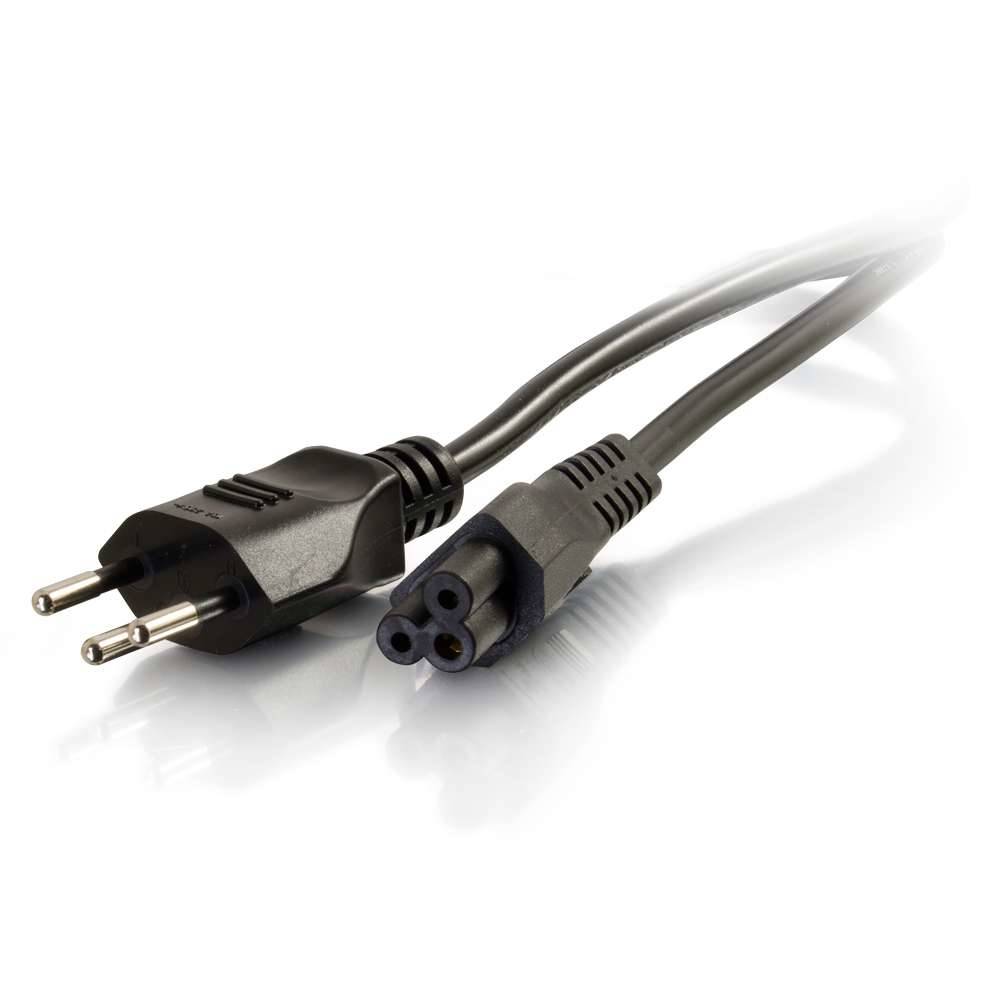 C2G Swiss Laptop Power Cord - Stromkabel - IEC 60320 C5 zu SEV 1011 (M)