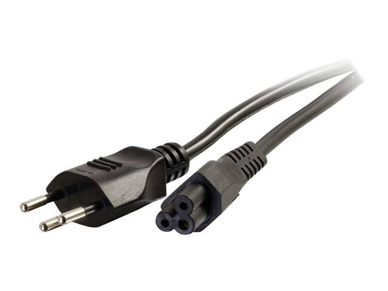 C2G Swiss Laptop Power Cord - Stromkabel - IEC 60320 C5 zu SEV 1011 (M)