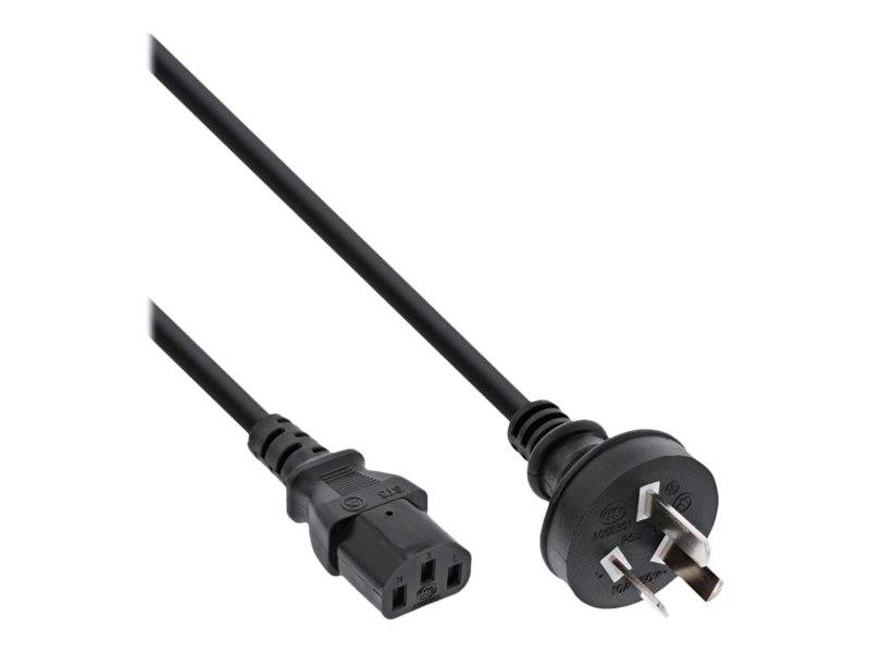 INLINE - Netzkabel - Netzstecker China auf Kaltgerätestecker C13 - 0,5m