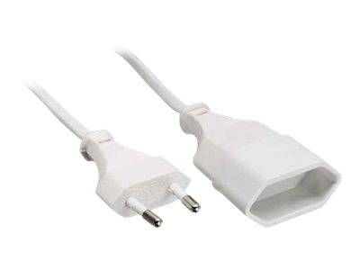 InLine - Spannungsversorgungs-Verlängerungskabel - Eurostecker (W)