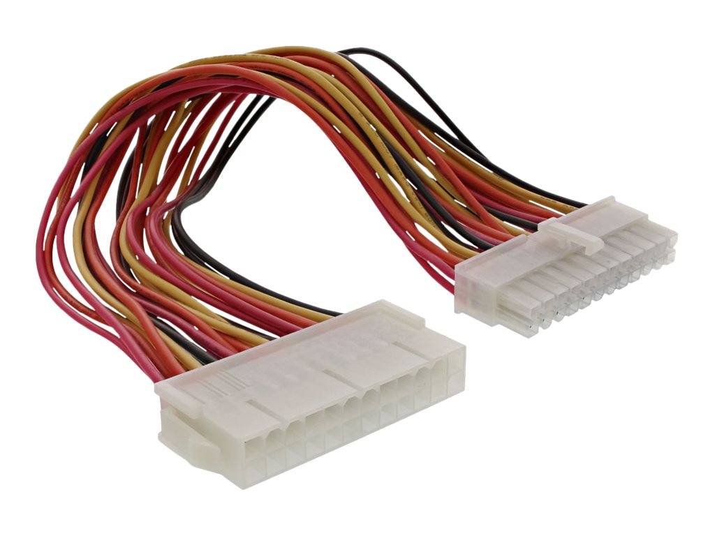 INLINE - Strom Verlängerung int. - 24pol ATX ST / BU - Netzteil zu Mainboard - 0,20m