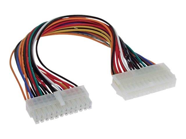 INLINE - Strom Verlängerung int. - 24pol ATX ST / BU - Netzteil zu Mainboard - 0,20m