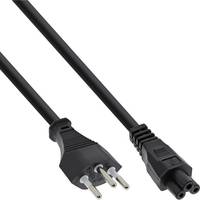 INLINE - Netzkabel für Notebook - Schweiz - 3pol Kupplung - 2m