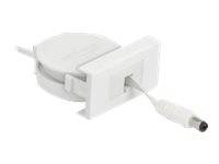 Delock Easy 45 - Spannungsversorgungs-Verlängerungskabel - Gleichstromstecker 5,5 x 2,1 mm (M)