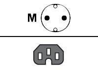 Cisco - Stromkabel - IEC 60320 C15 bis CEE 7/7 (M)